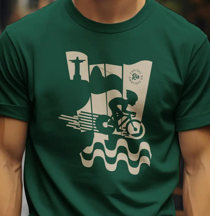 Ciclista no Rio