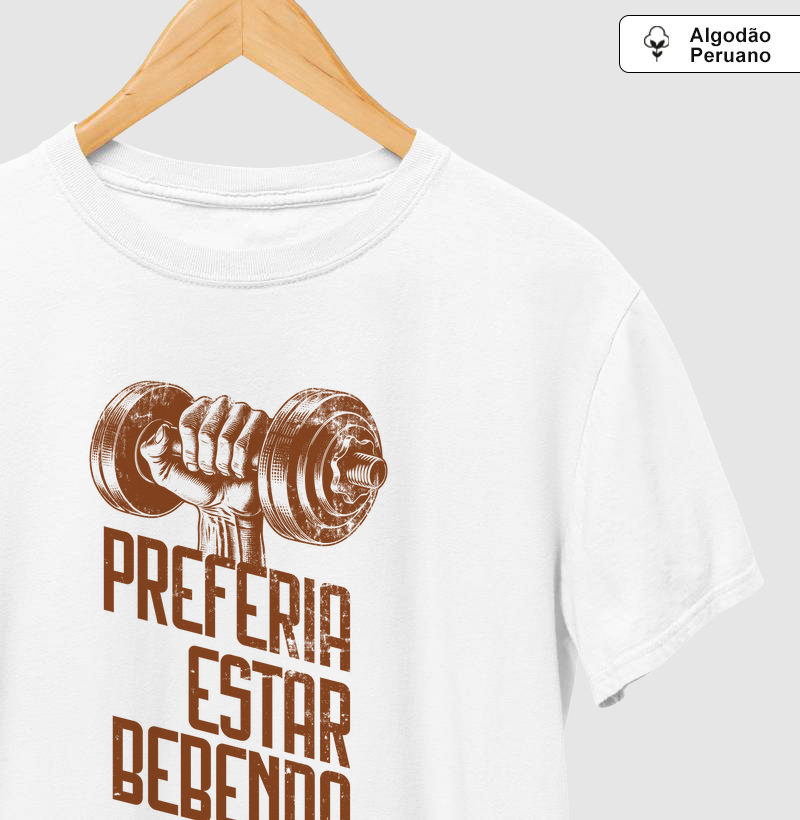 Preferia estar bebendo
