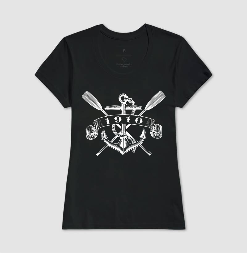 Camiseta Feminina - Âncora & Remo