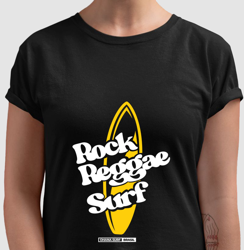 Camiseta Rock Reggae Surf