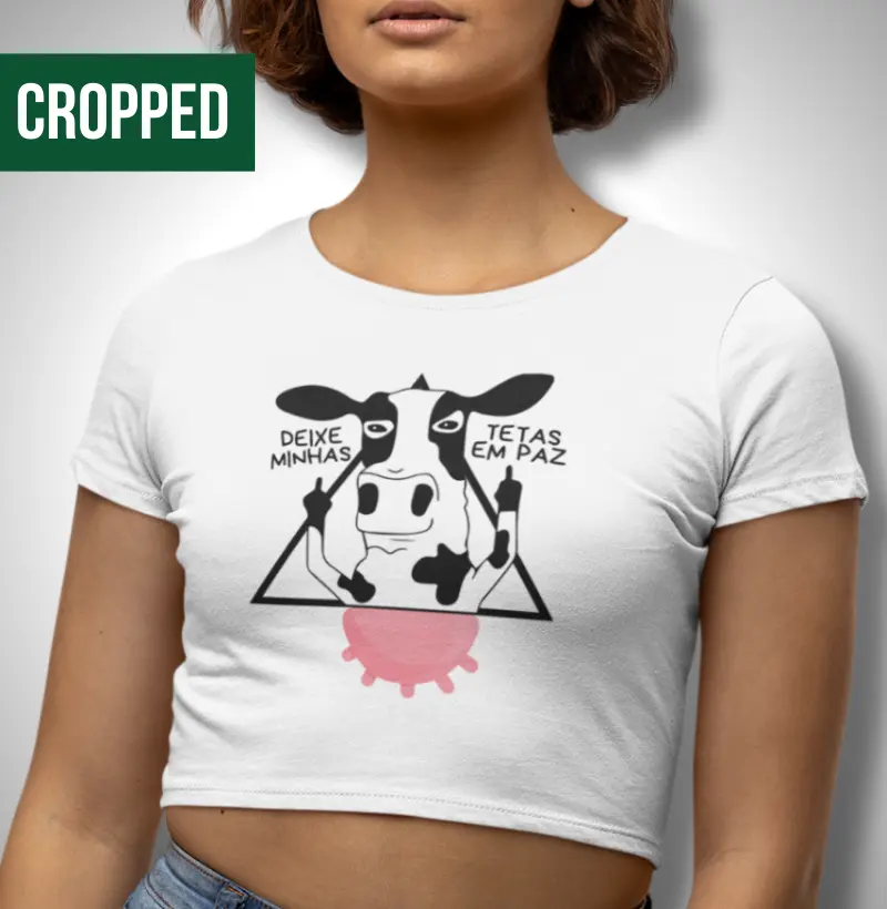 Cropped - Deixe minhas tetas em paz