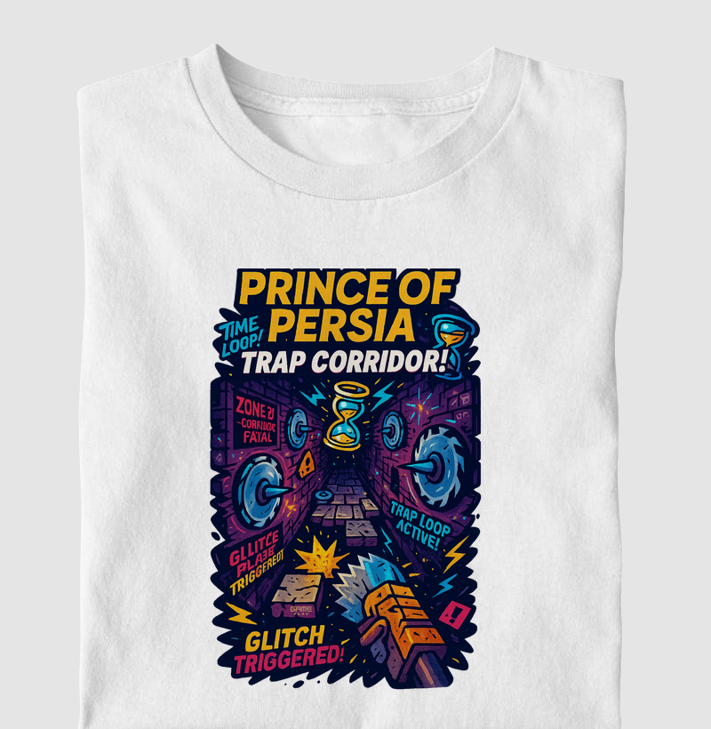 PcDos Prince Of Persia Trap Corridor