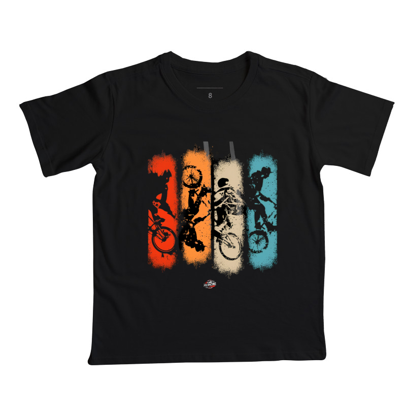 Camiseta infantil BMX 