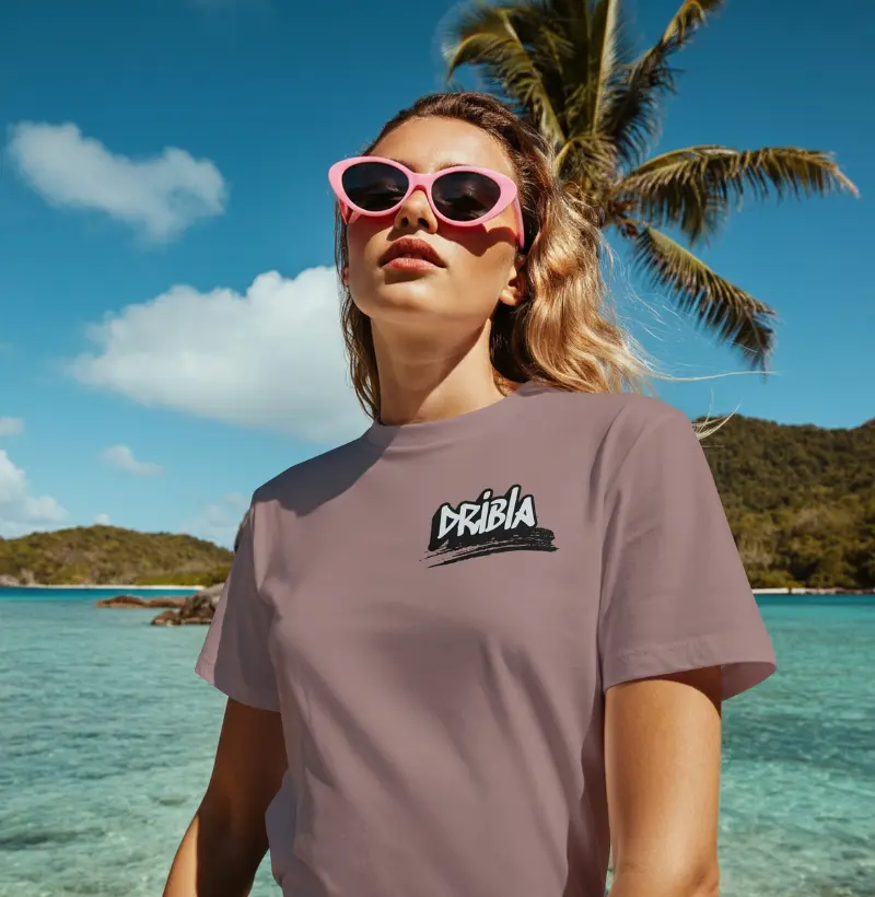 Camiseta Feminina Dribla Logo