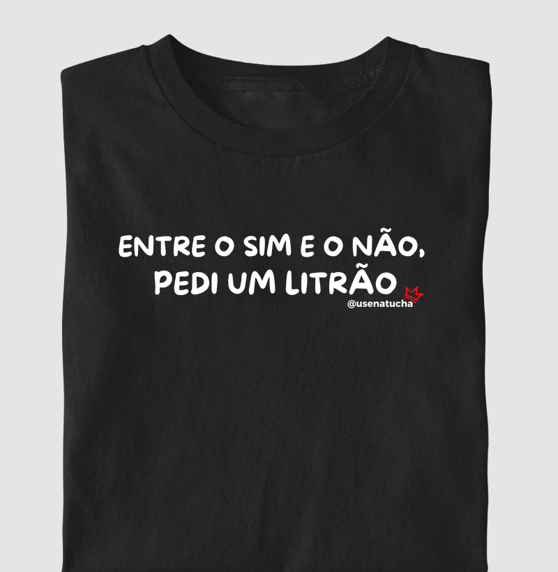 PEDI UM LITRÃO