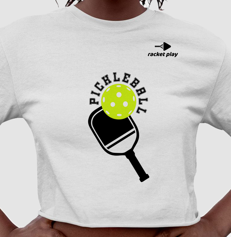 Cropped Pickleball - Raquete+Bola