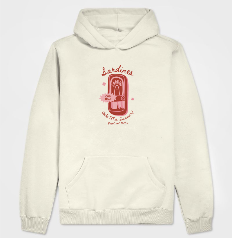Moletom Capuz Sardine Fresh