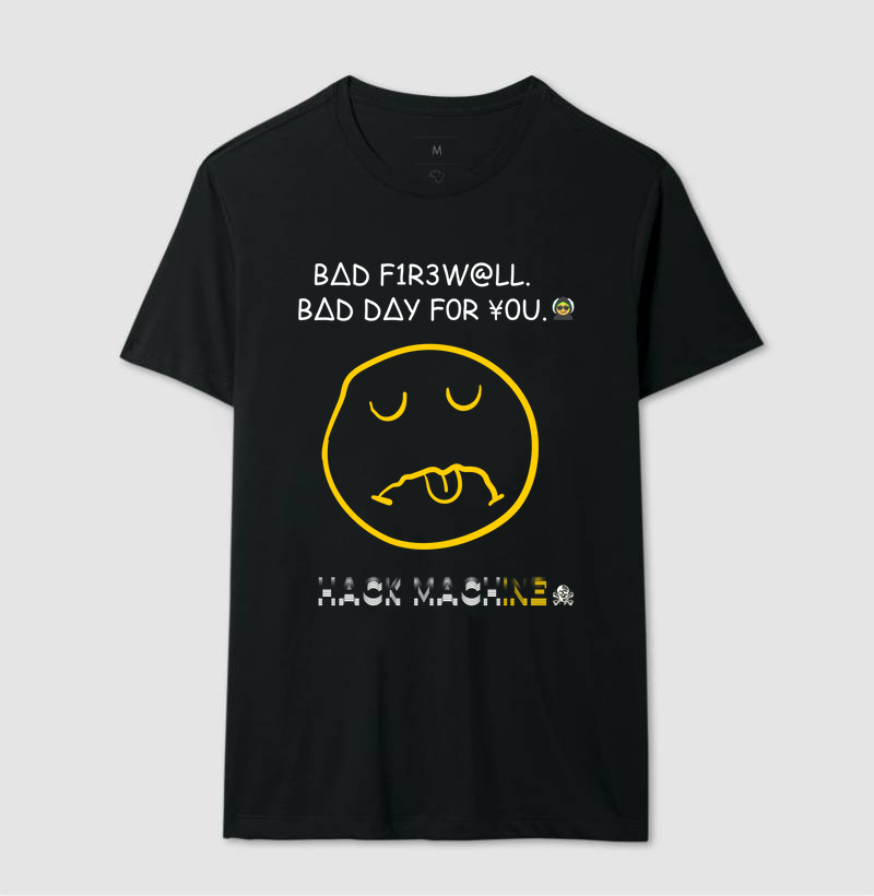 Camiseta Hack Machine – Bad Firewall / Reboot Parade™