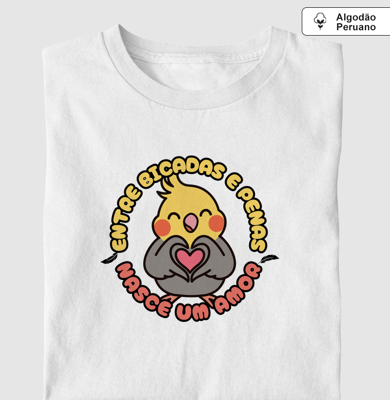 Entre bicadas e penas nasce um amor