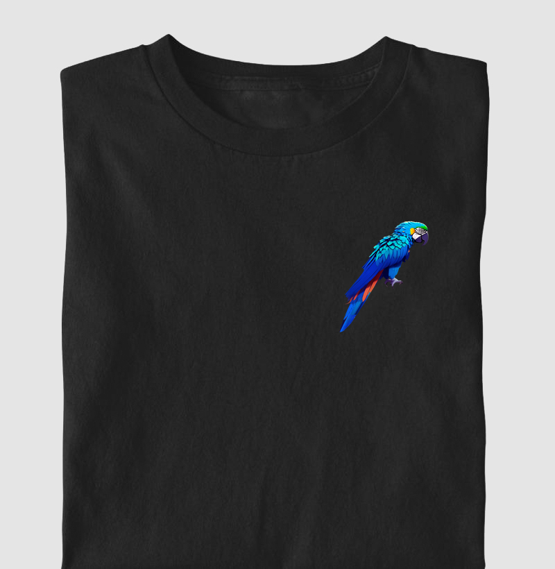 Arara azul de bolso