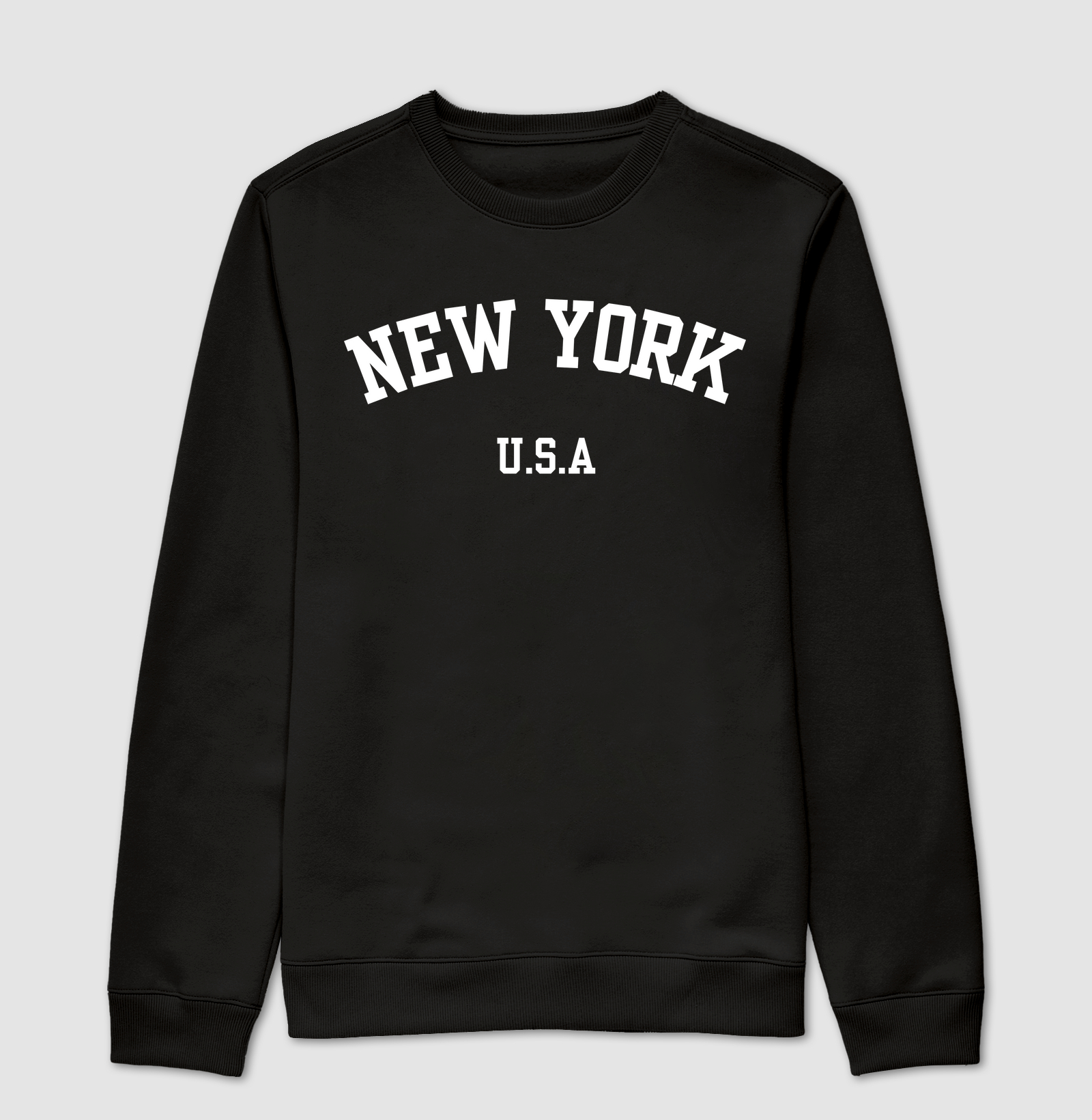 Moletom Suéter Slim NEW YORK