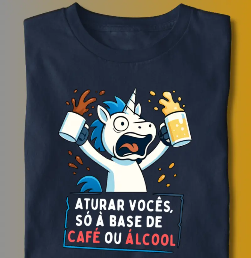 SÓ À BASE DE CAFÉ OU ÁLCOOL