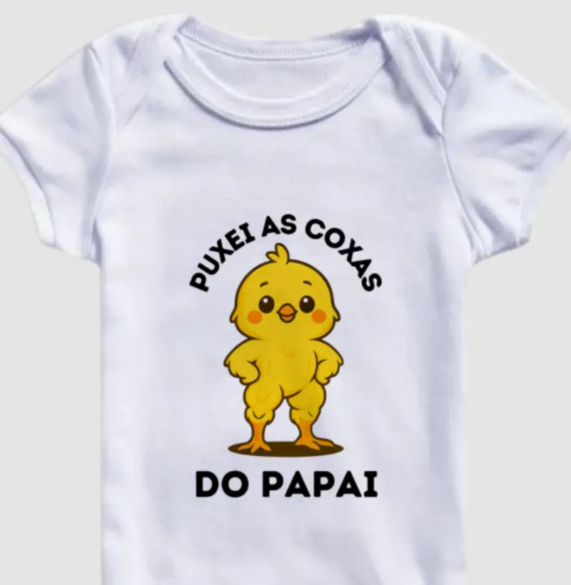 Puxei as coxas do papai
