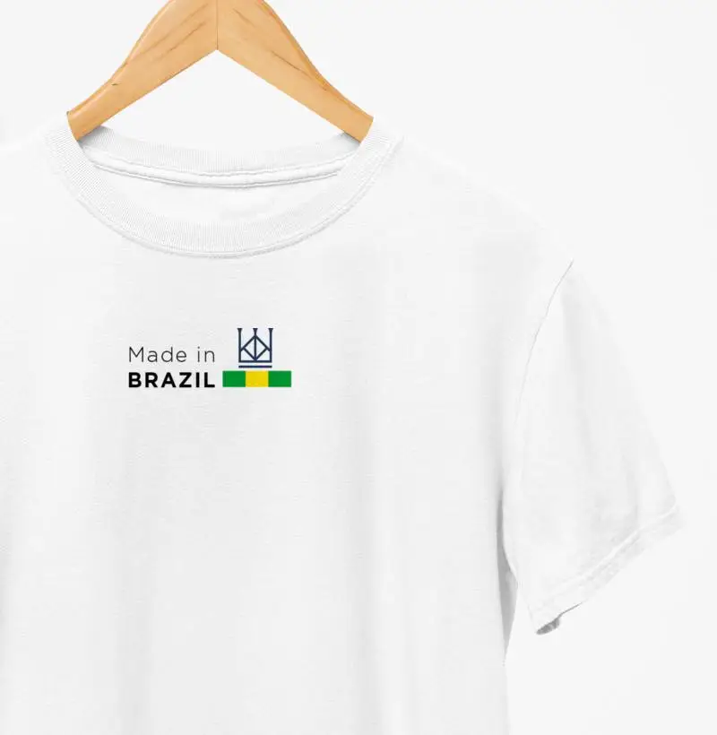 Camisa T-shirt Made in Brasil