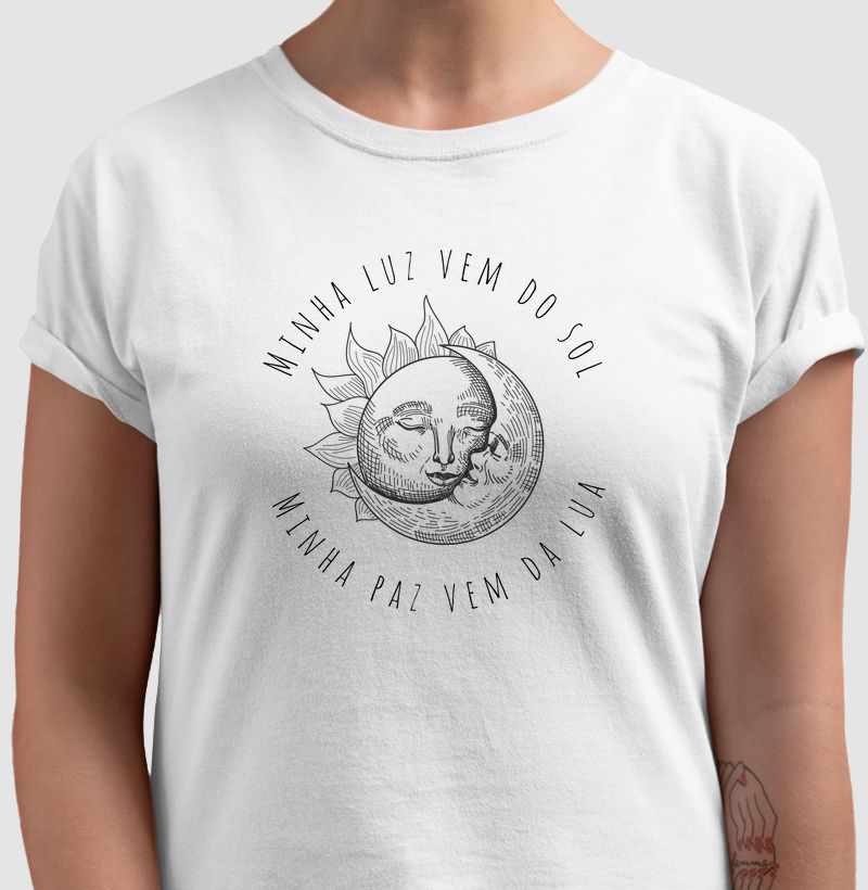 "Minha luz vem do Sol, minha paz vem da Lua"