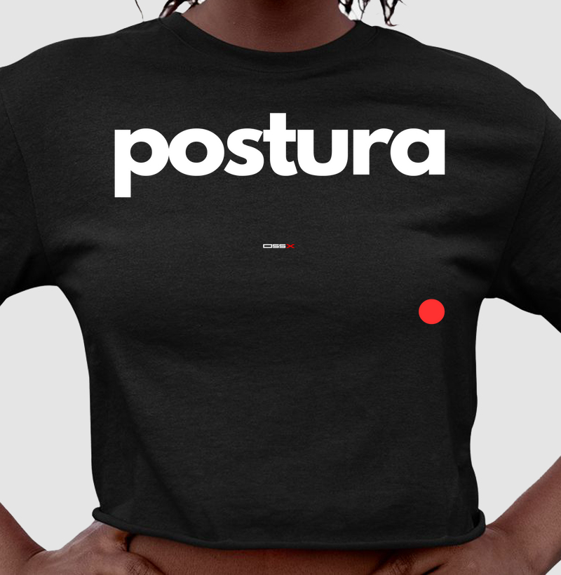 Croped | Postura - PEÇAS EXCLUSIVA