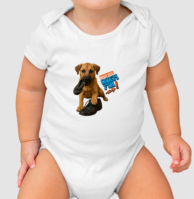 Body Infantil Não Sei Quem Fui