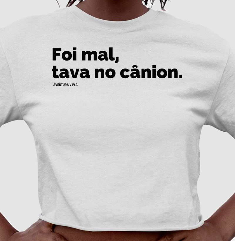 Foi mal tava no cânion