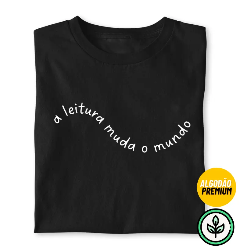 A leitura muda o mundo - Algodão Peruano