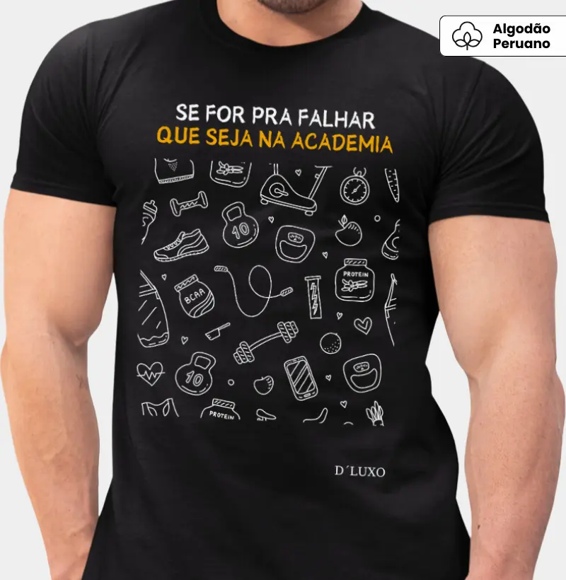 Se for pra falhar que seja na Academia