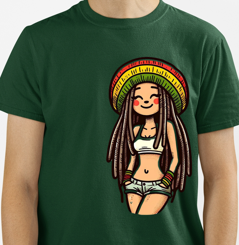 Camiseta Menina Reggai