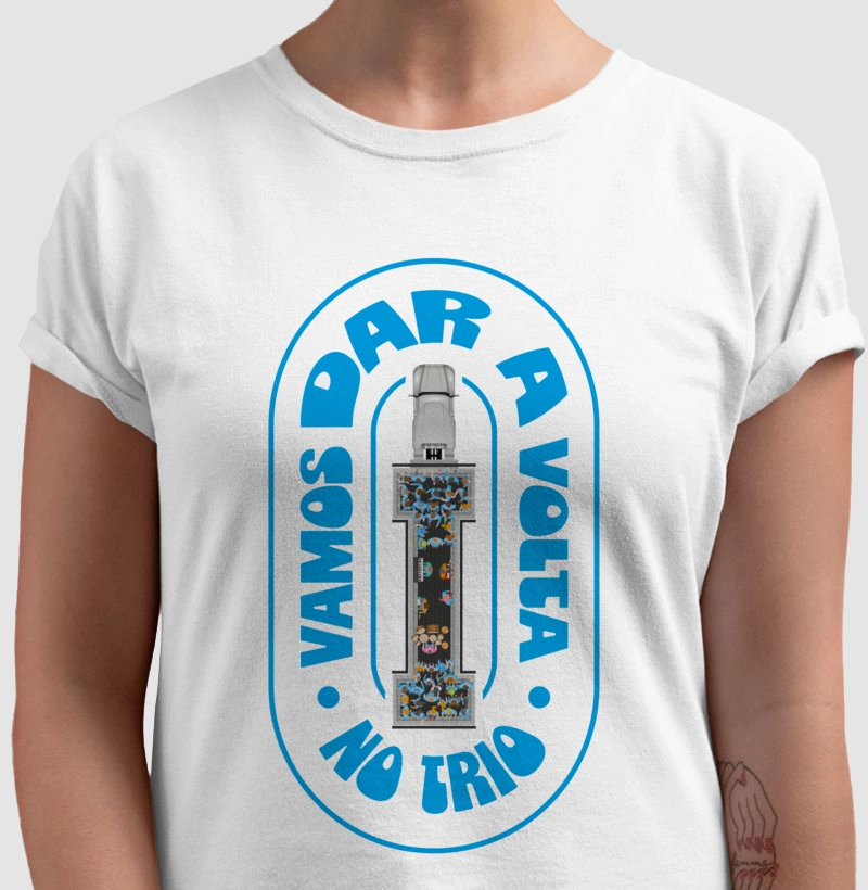 Camiseta Axé Vamos Dar a Volta no Trio