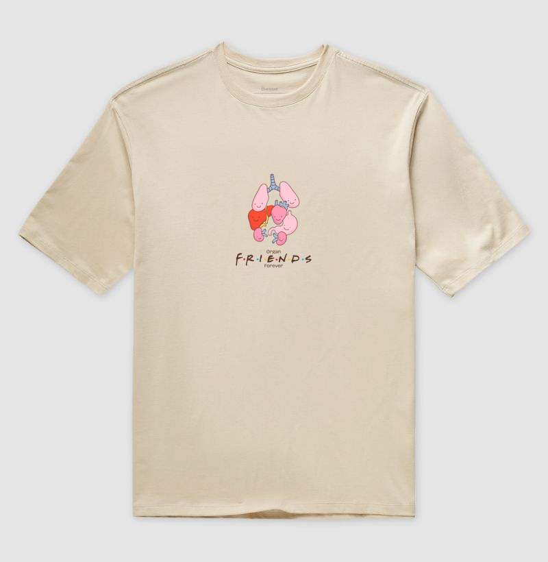 Camiseta - Oversized - Friends