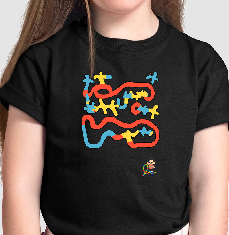 Camiseta Infantil Caminho do Bem