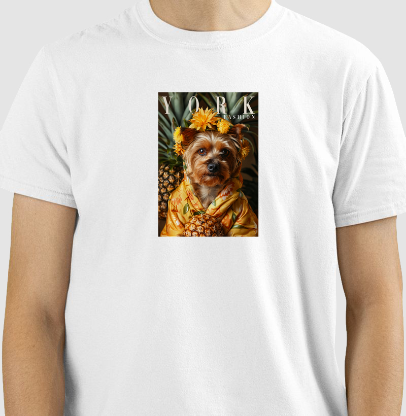 Camiseta Yorkshire fashion tropical