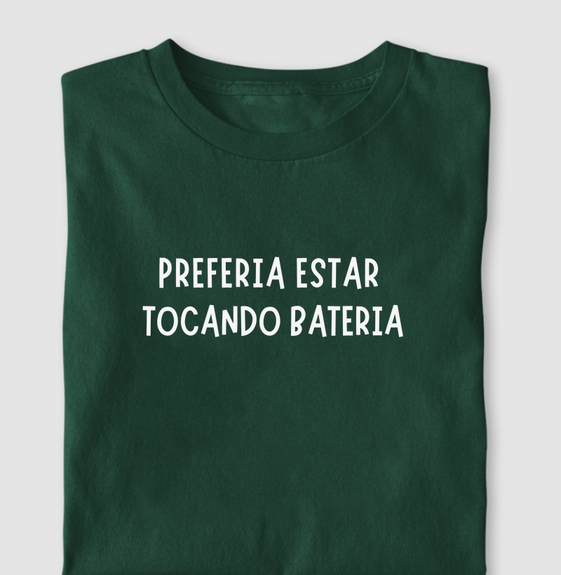 Preferia Estar Tocando Bateria