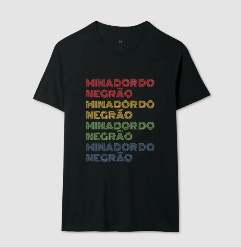 Minador do Negrão Letreiro Retrô