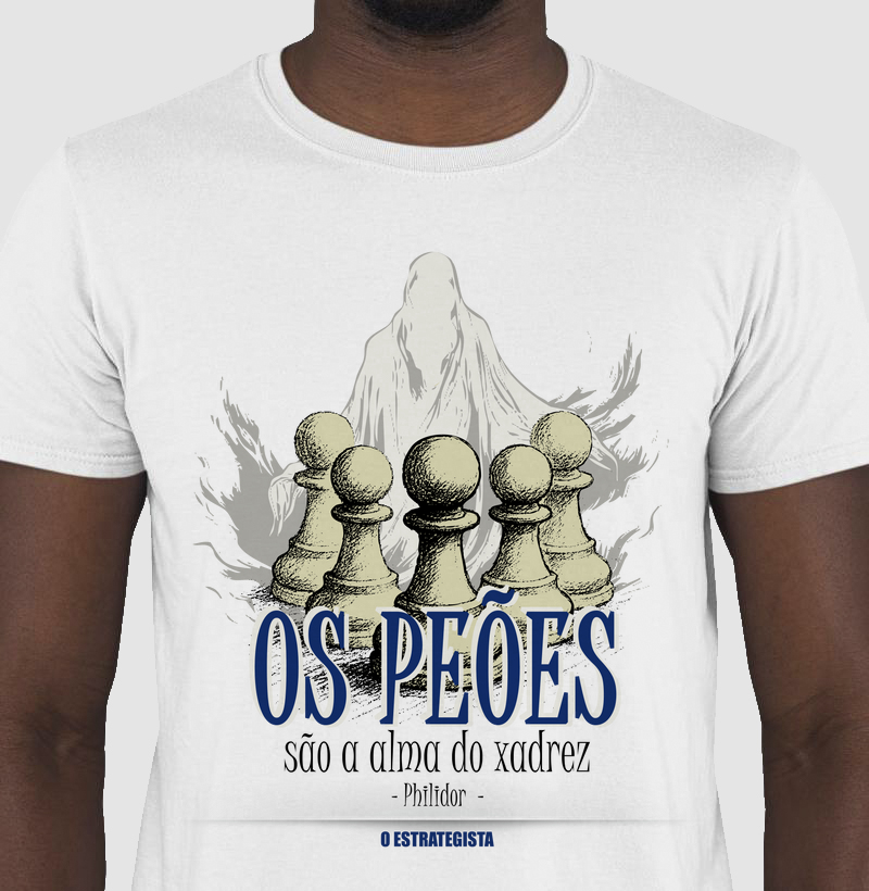 Os peões são a alma do xadrez - Philidor