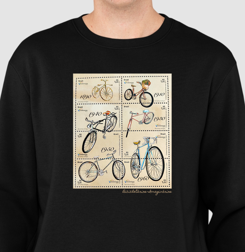BICICLETAS ANTIGAS • selos colecionáveis