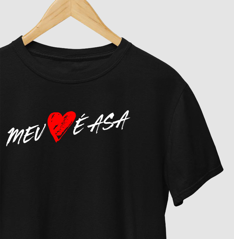 Camiseta Axé - Meu Coração é Asa