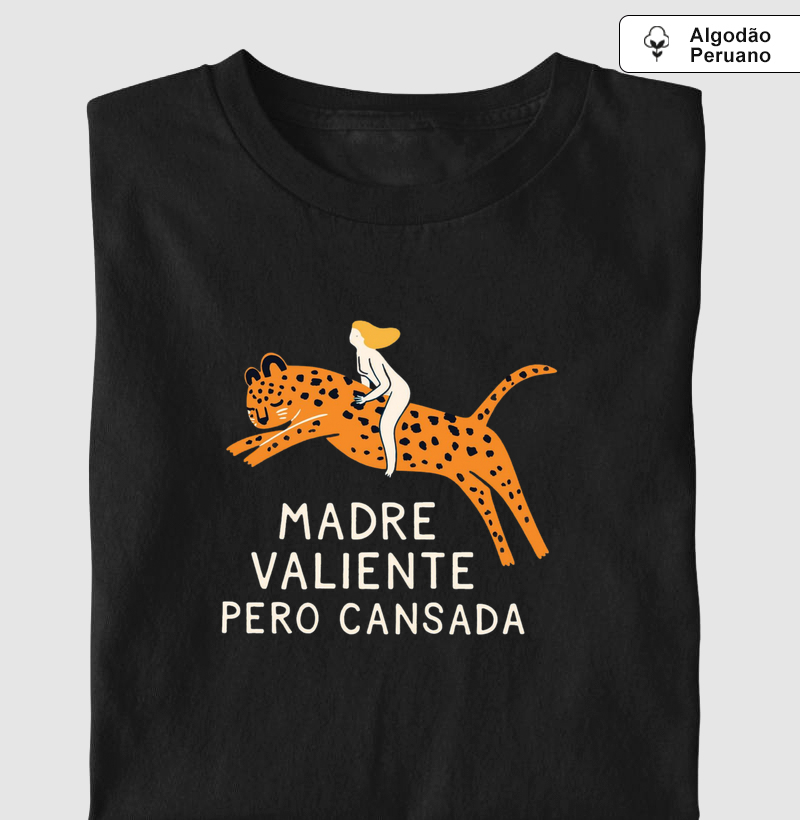 madre valiente pero cansada