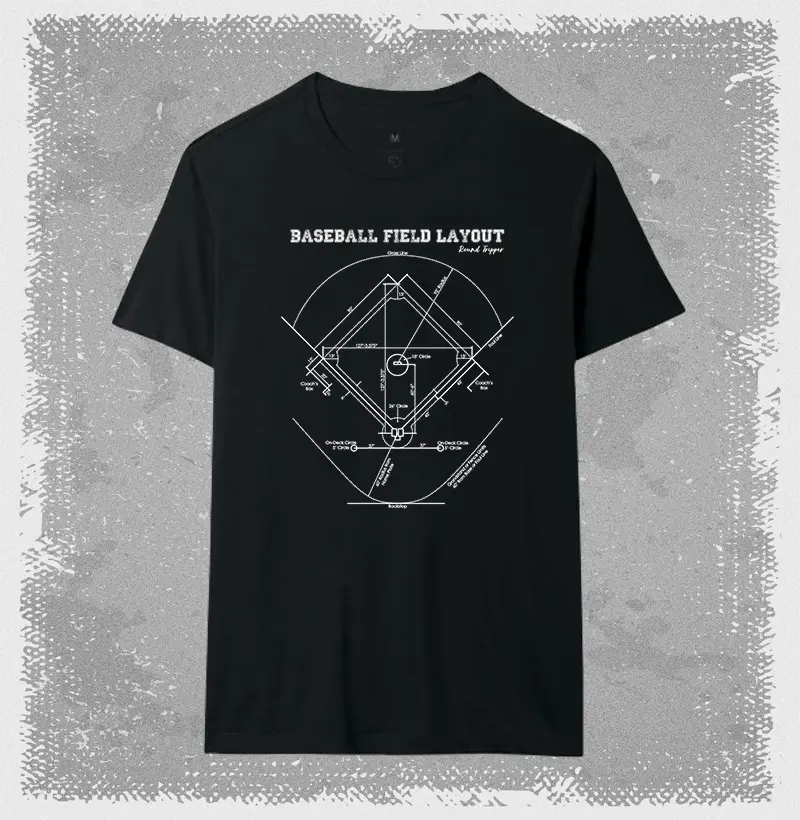 Camiseta Baseball field