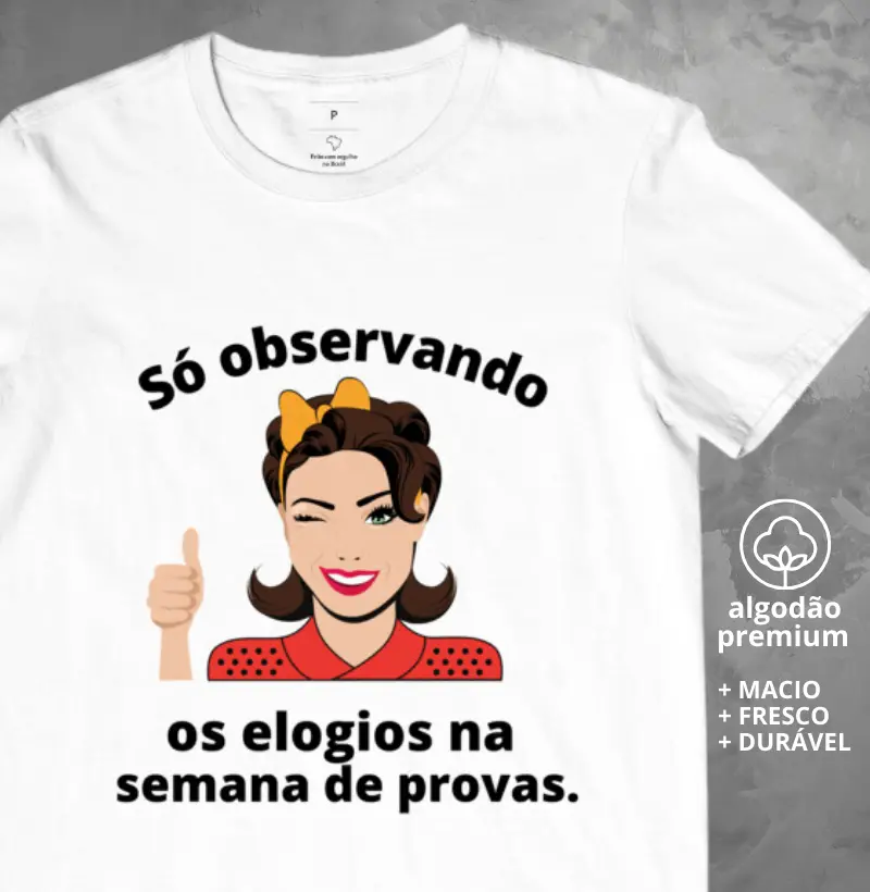 Camiseta Semana de Provas