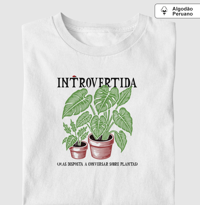 Disposta a conversar sobre plantas