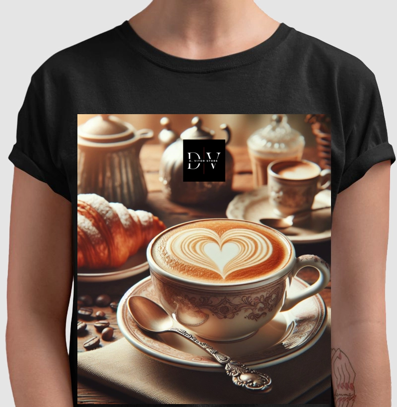 Camiseta D. Vitor Store - Amantes Do Café 03