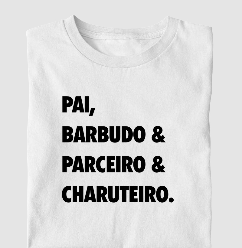 Pai, barbudo, parceiro e charuteiro.