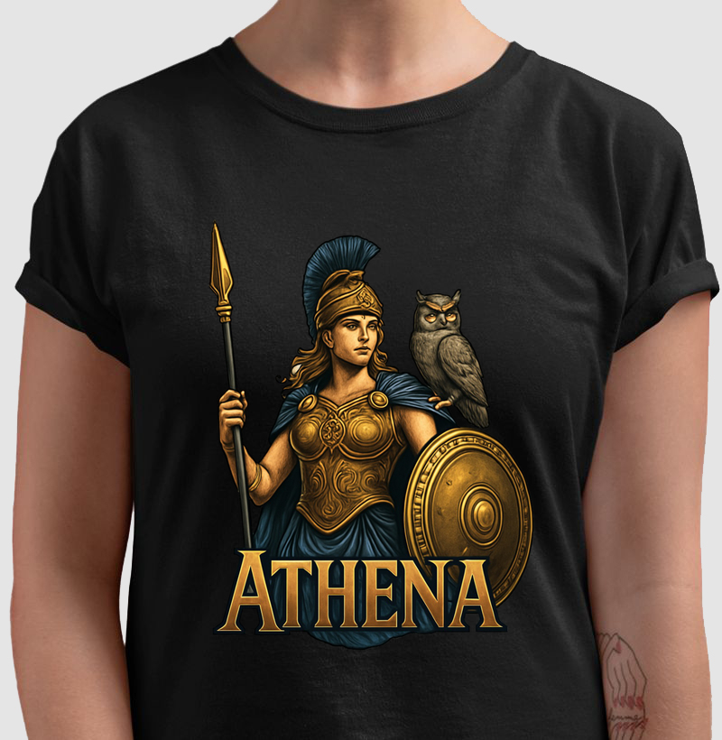 Camiseta Deusas - Athena
