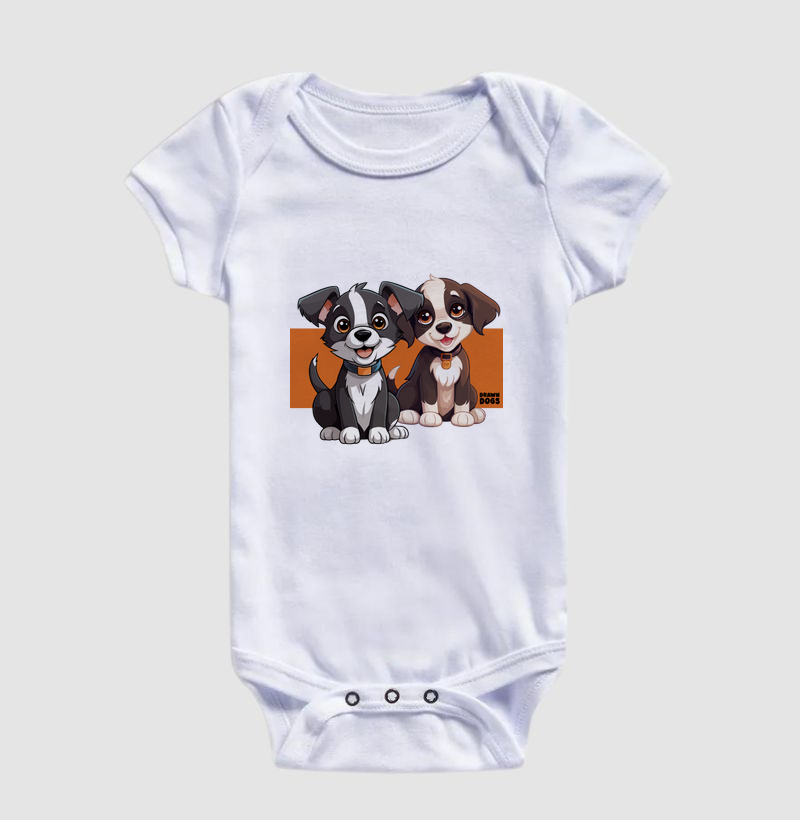 Cachorrinhos tarja laranja