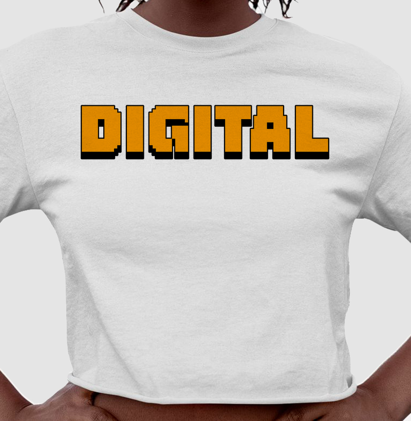 Digital Pixel: Cropped - O Estilo Tecnológico que Marca Presença