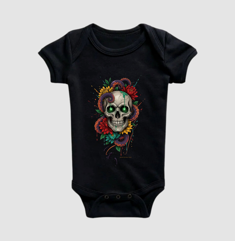 Neo-traditional Skull