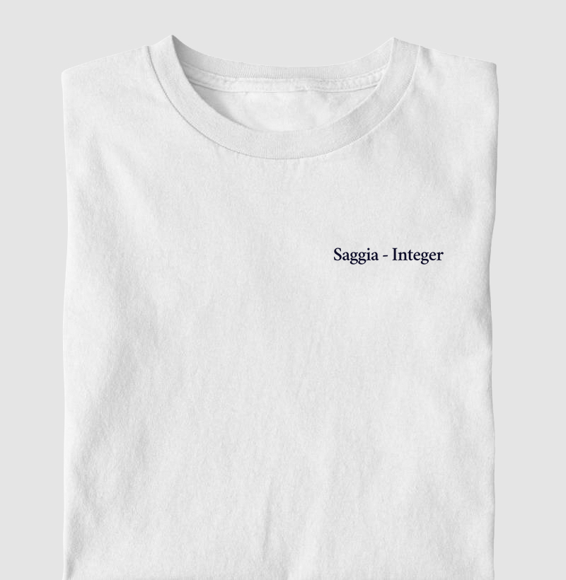 Camiseta Essenziali Logo Marinho - Mann