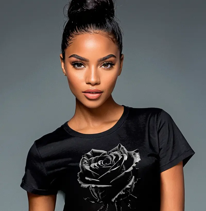 Camiseta Reserva Ink - Rosa Negra