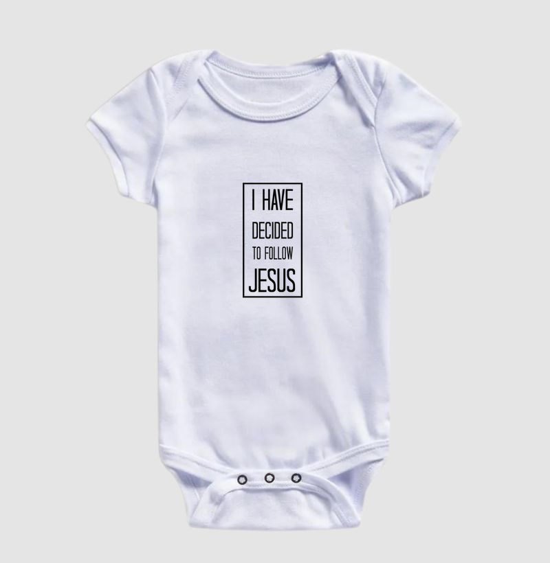 Eu decidi seguir Jesus 