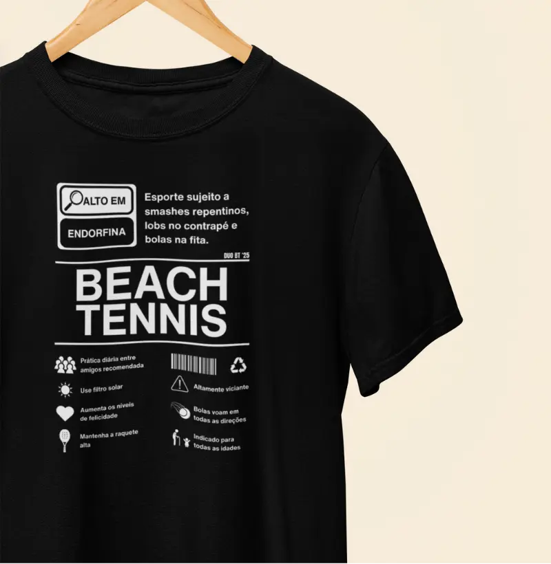 Beach Tennis Rótulo