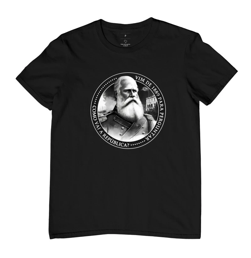 Camiseta "Como vai a República?"