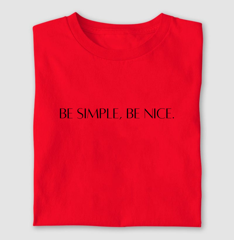 Be nice